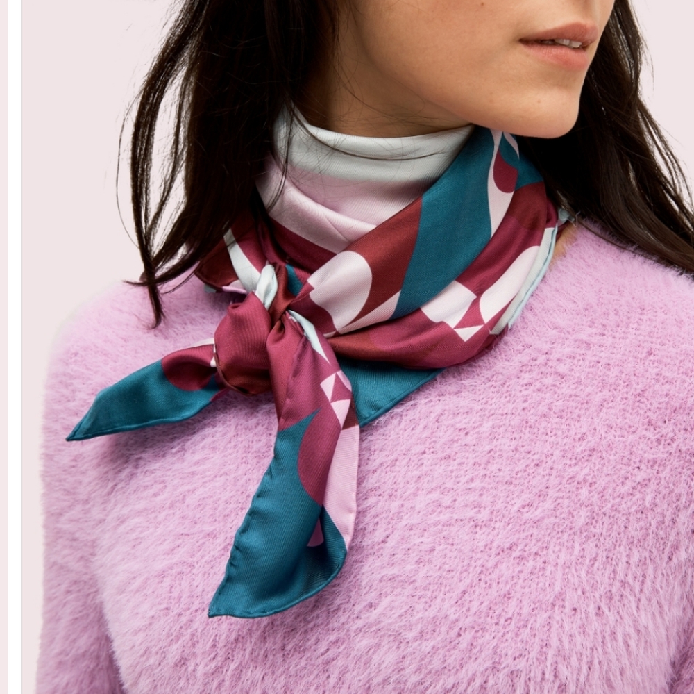 KATE SPADE SILK SCARF